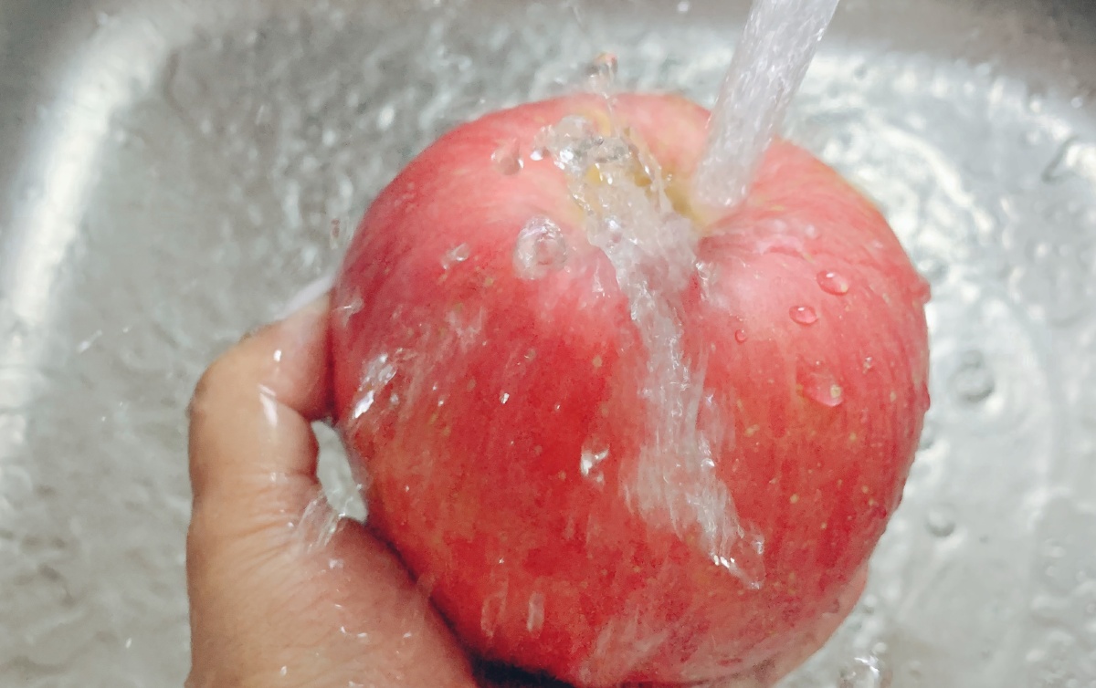 洗苹果