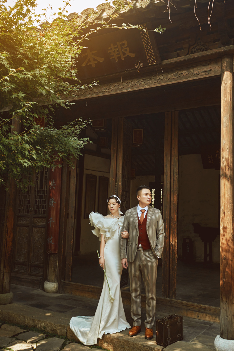 民国风结婚照