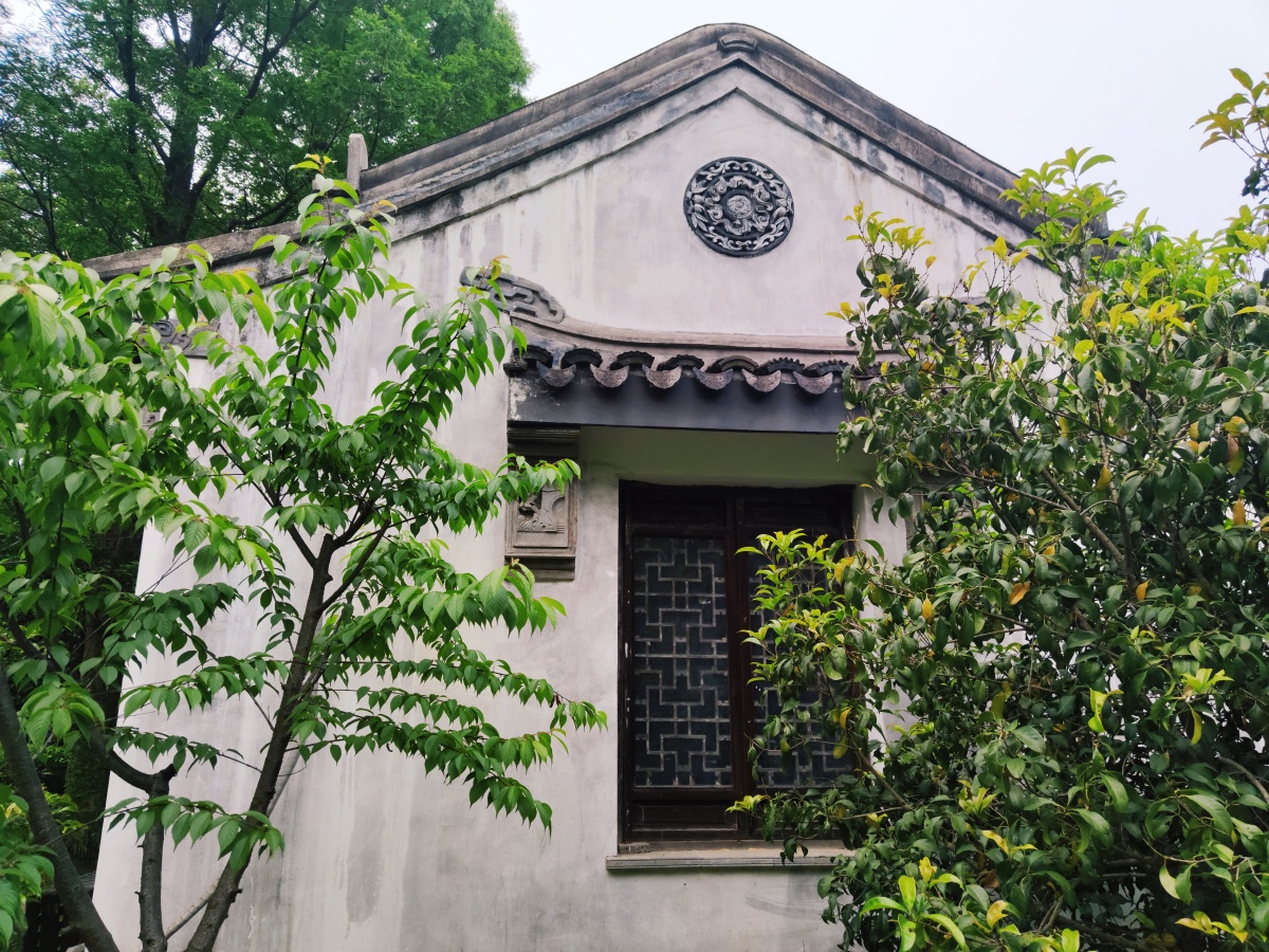 古建筑侧面风光