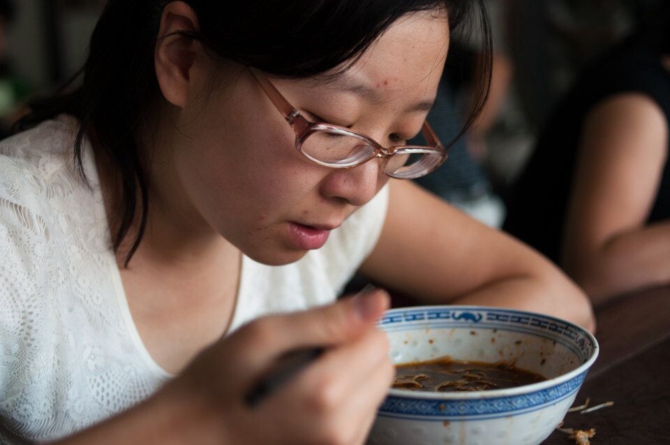 解放前，苏州人民就以同德兴的面充饥！<br />
