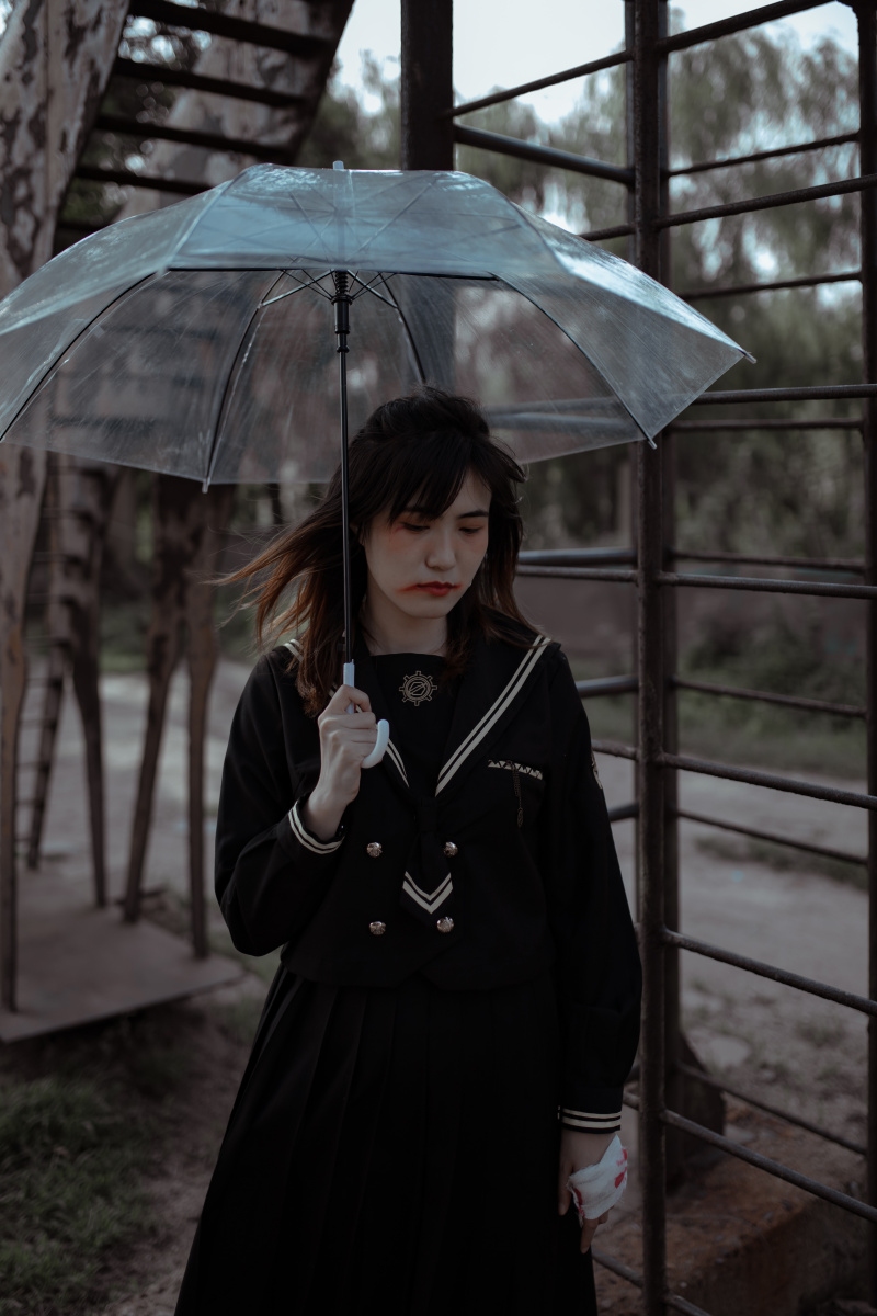 我的模样里放着我的情绪暗黑丧系jk