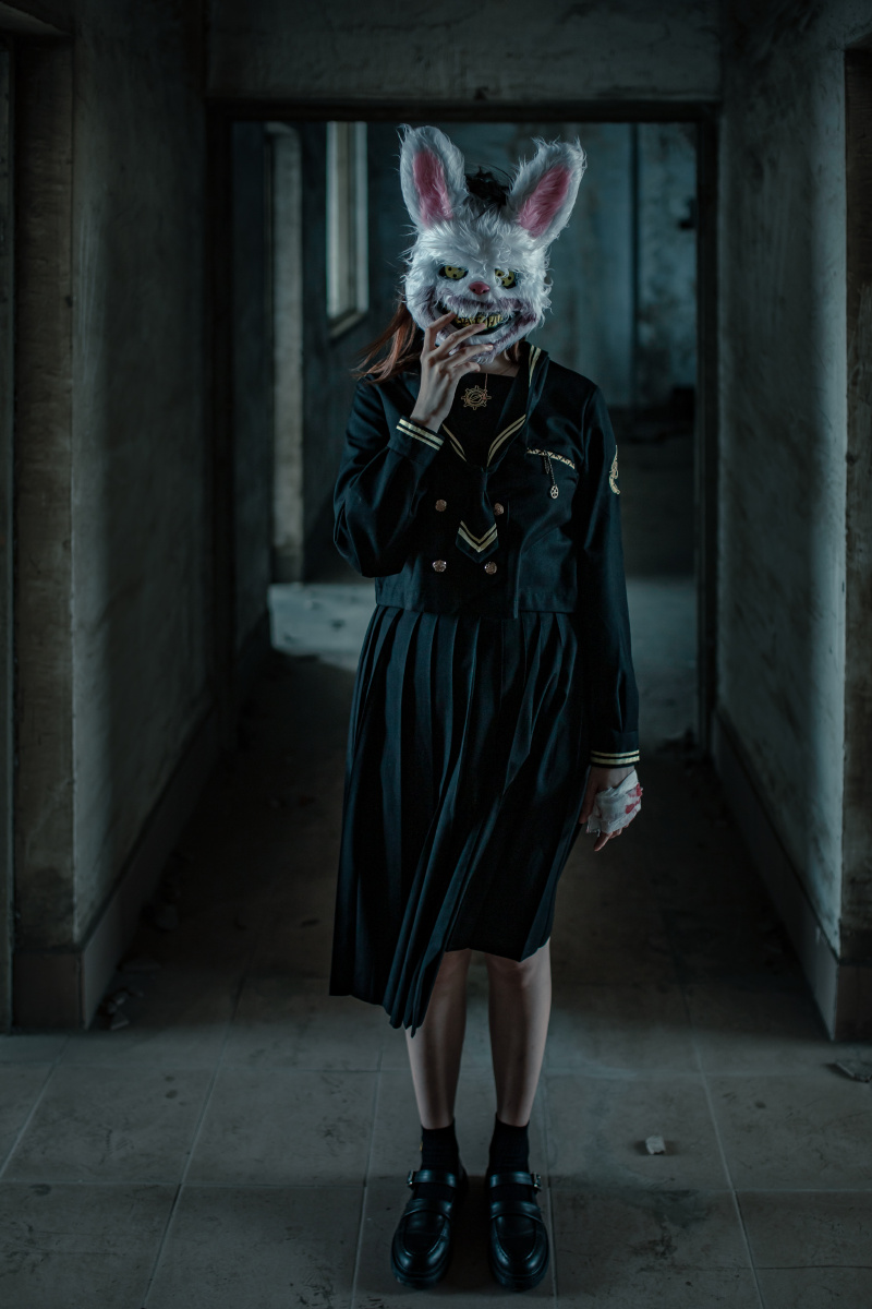 暗黑jk#废墟丧系 - 拍照的张张