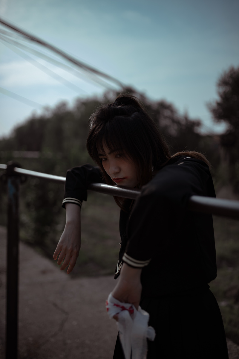 我的模样里放着我的情绪暗黑丧系jk