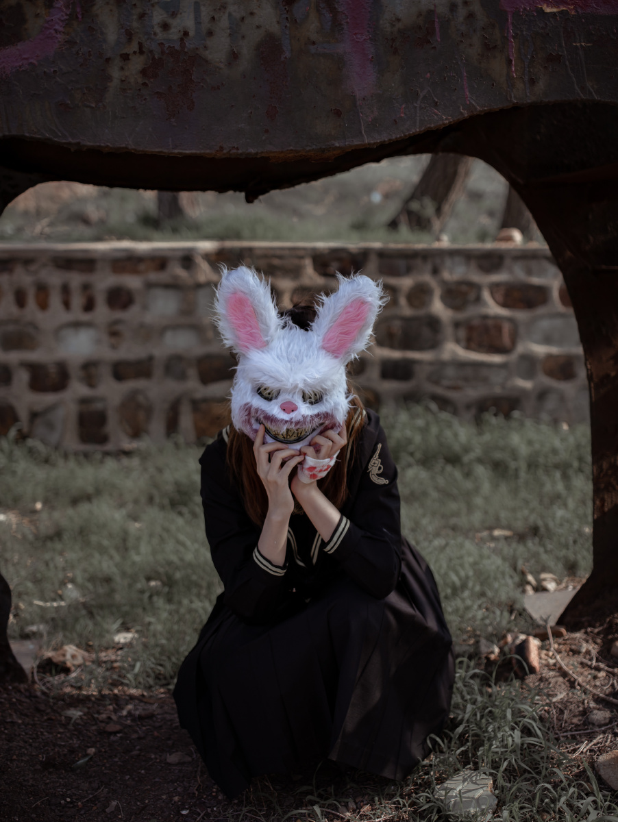 我的模样里放着我的情绪暗黑丧系jk