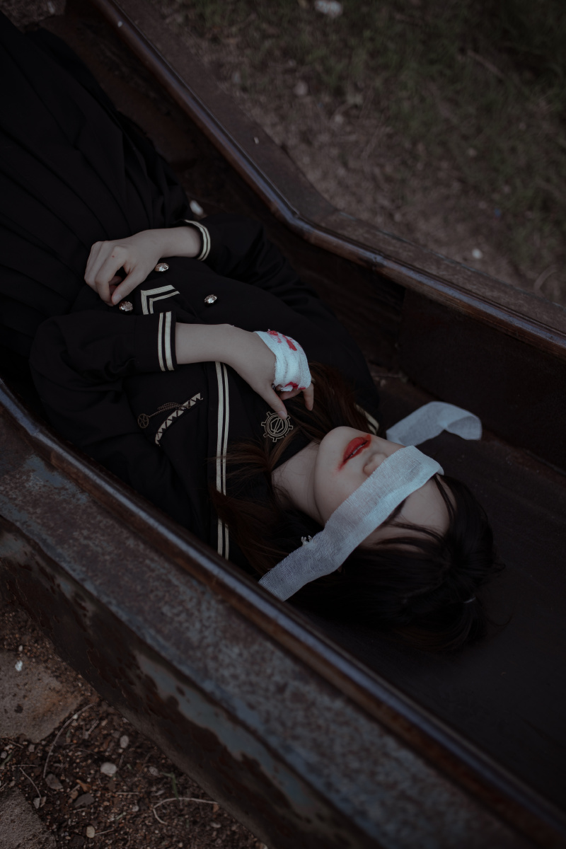 我的模样里放着我的情绪暗黑丧系jk