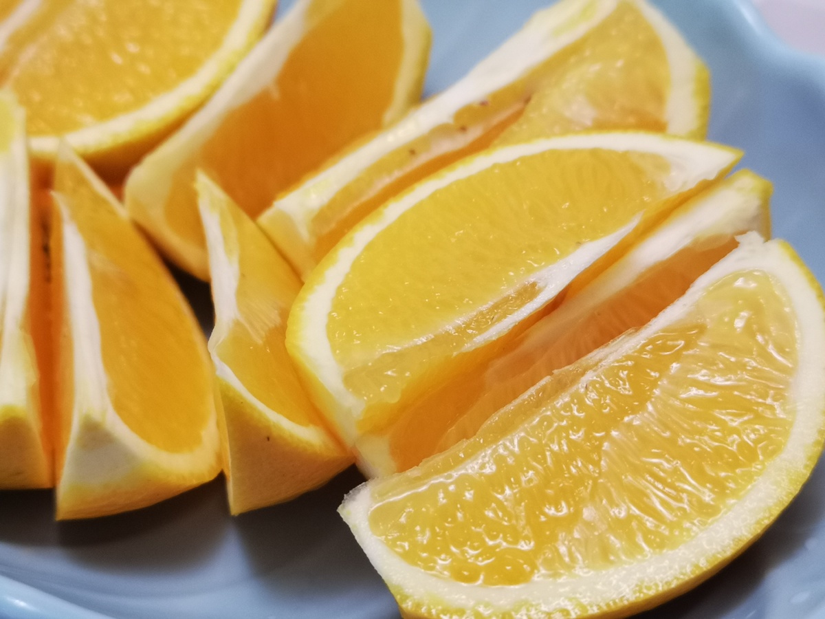 随手一拍甜甜的橙子