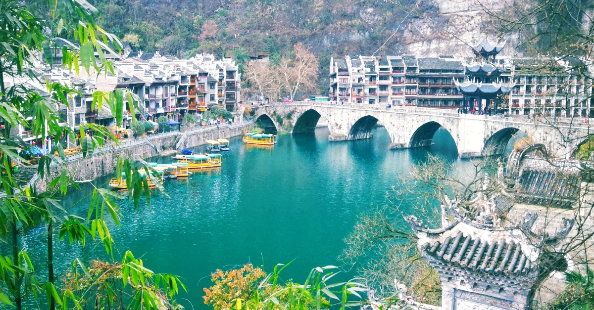 小城美景多镇远古镇