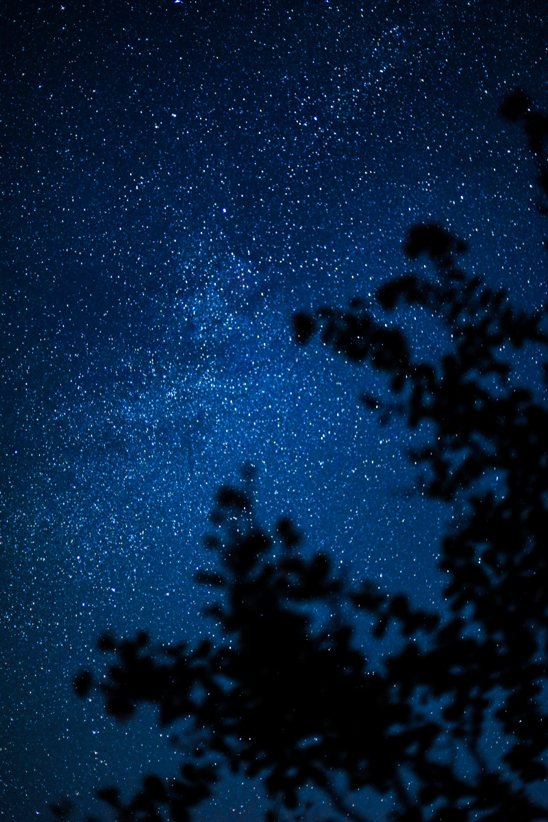 湖北宜昌的美丽星空