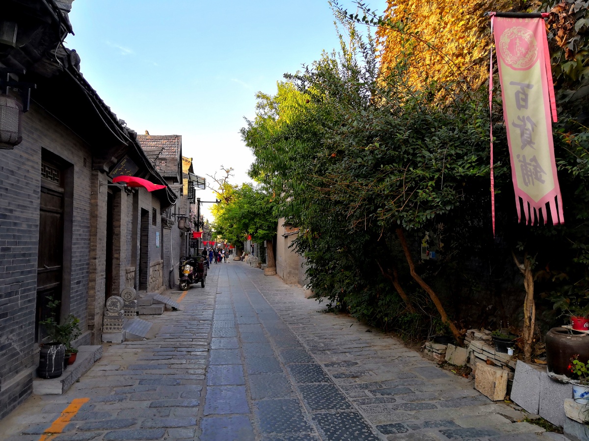 青州古城石板路