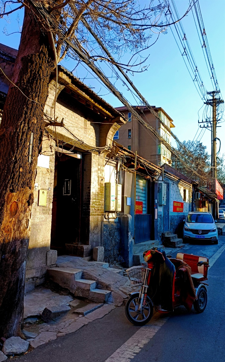济南上新街老舍先生在齐鲁大学任教时居住生活的地方至今仍保持着一些