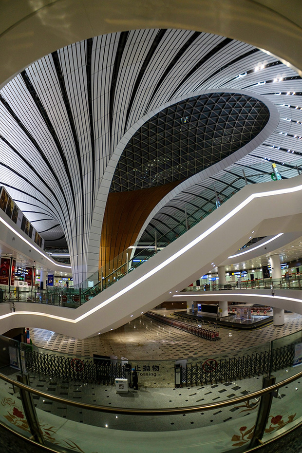 北京大兴机场候机厅