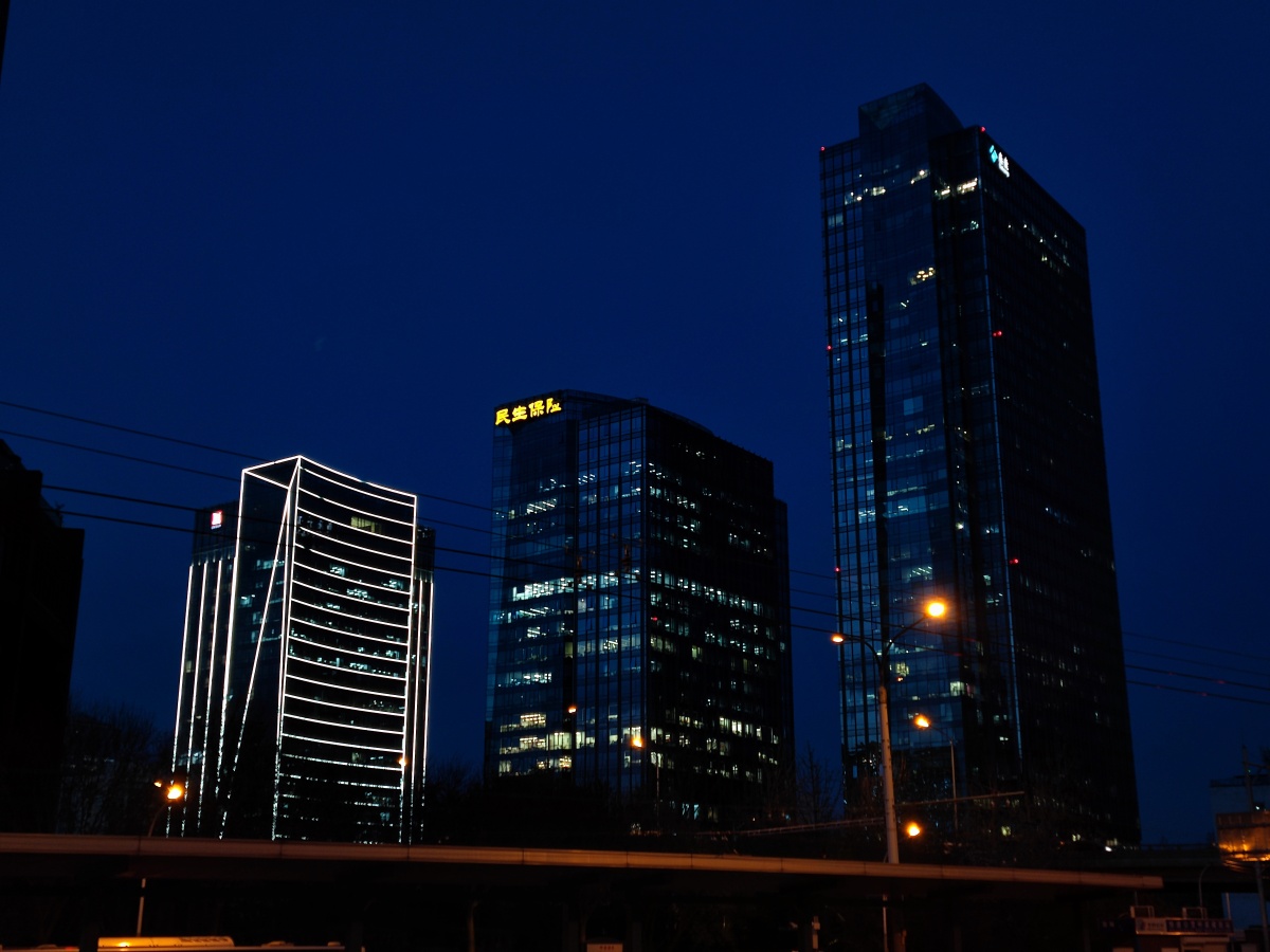 北京cbd夜之魅影