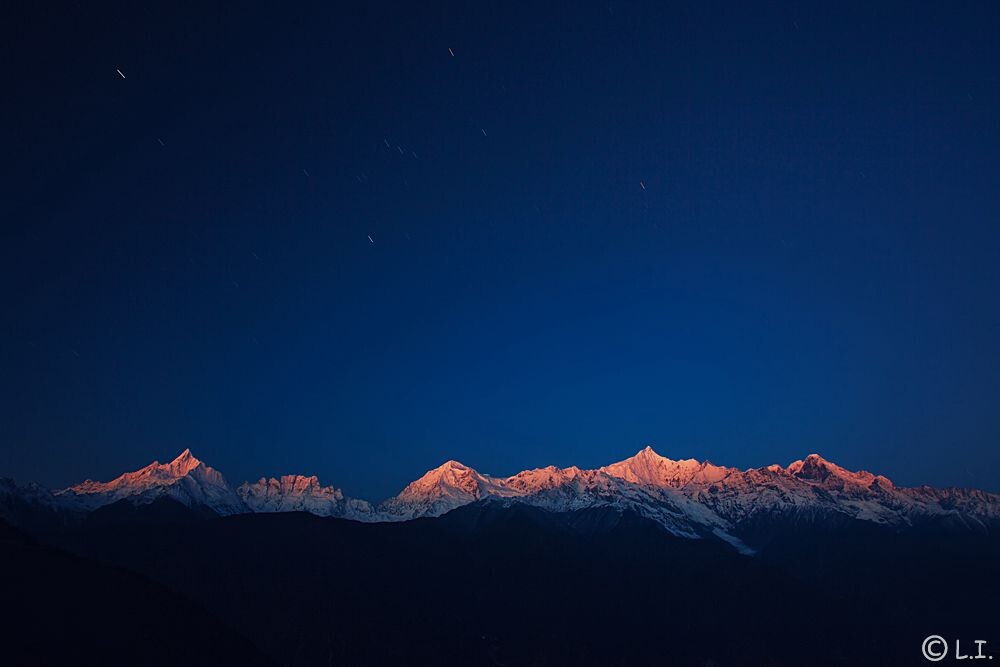 梅里雪山。