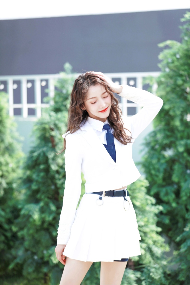 创造营2020学员姜贞羽独家写真照