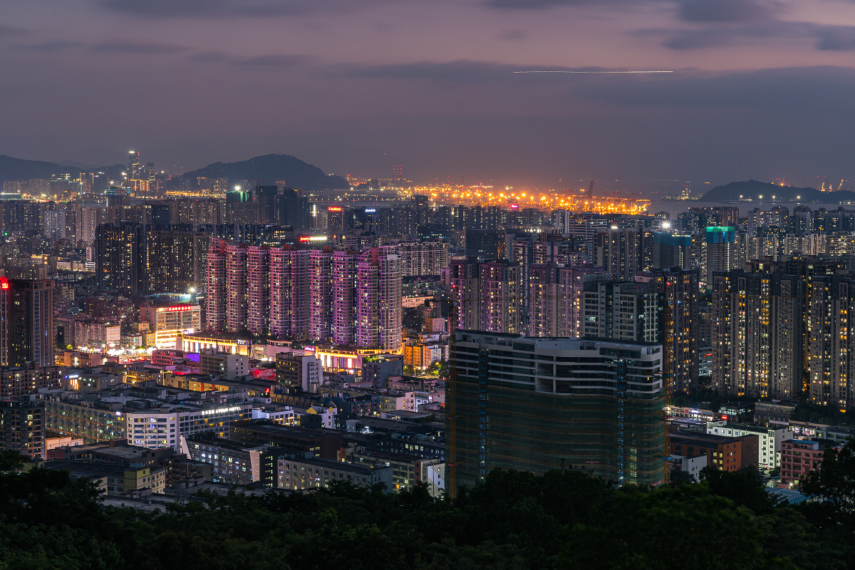 宝安夜景