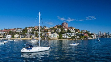 Waterfront buildings