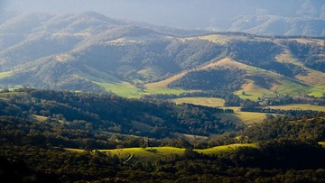 Southern highlands的山谷