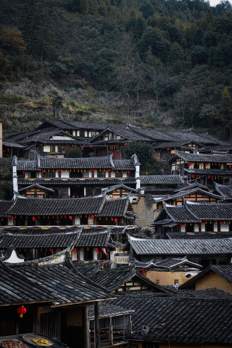 桂峰古村落三明尤溪