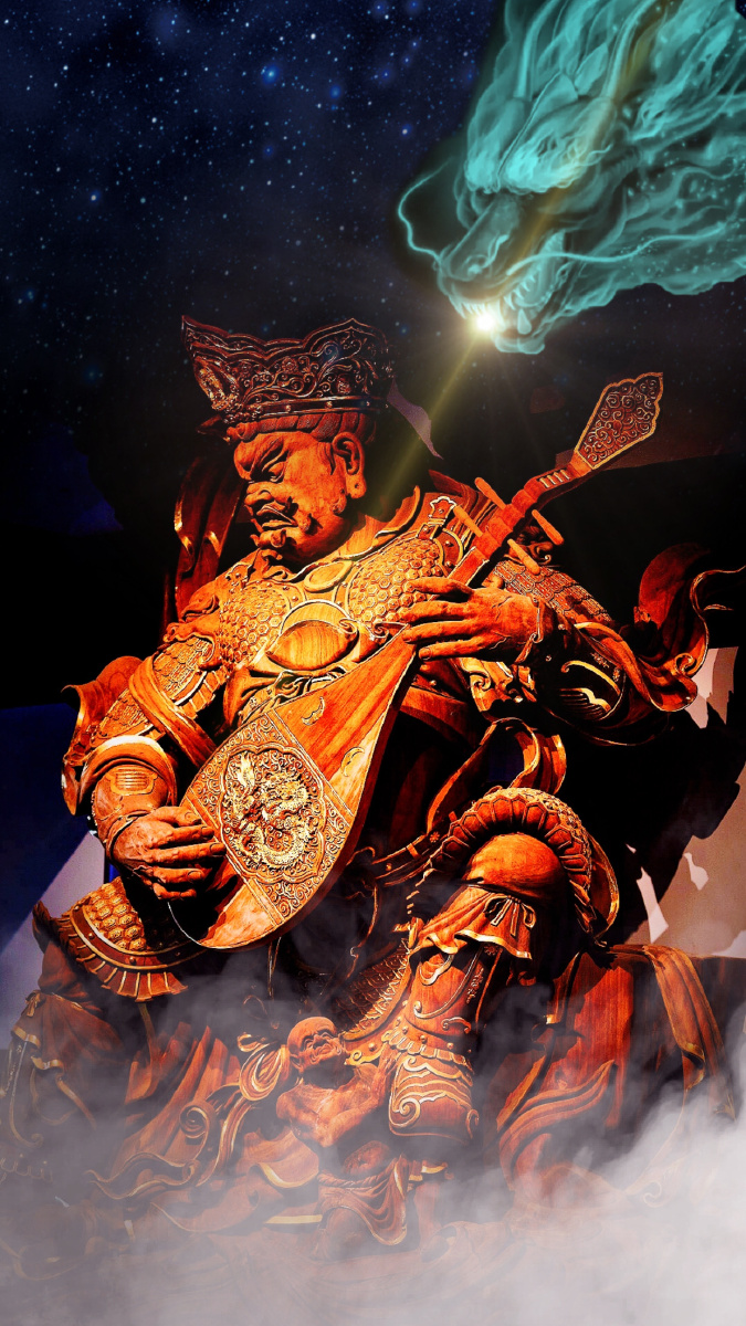 八大处天王殿降妖除魔镇一方水土