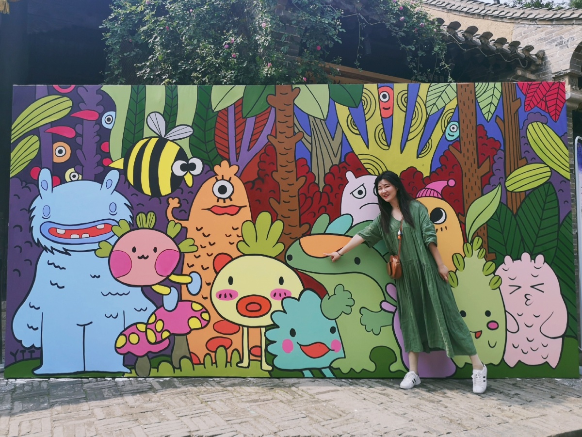 中国街画艺术节街画艺术家们的原创作品猜猜哪张是我们画的