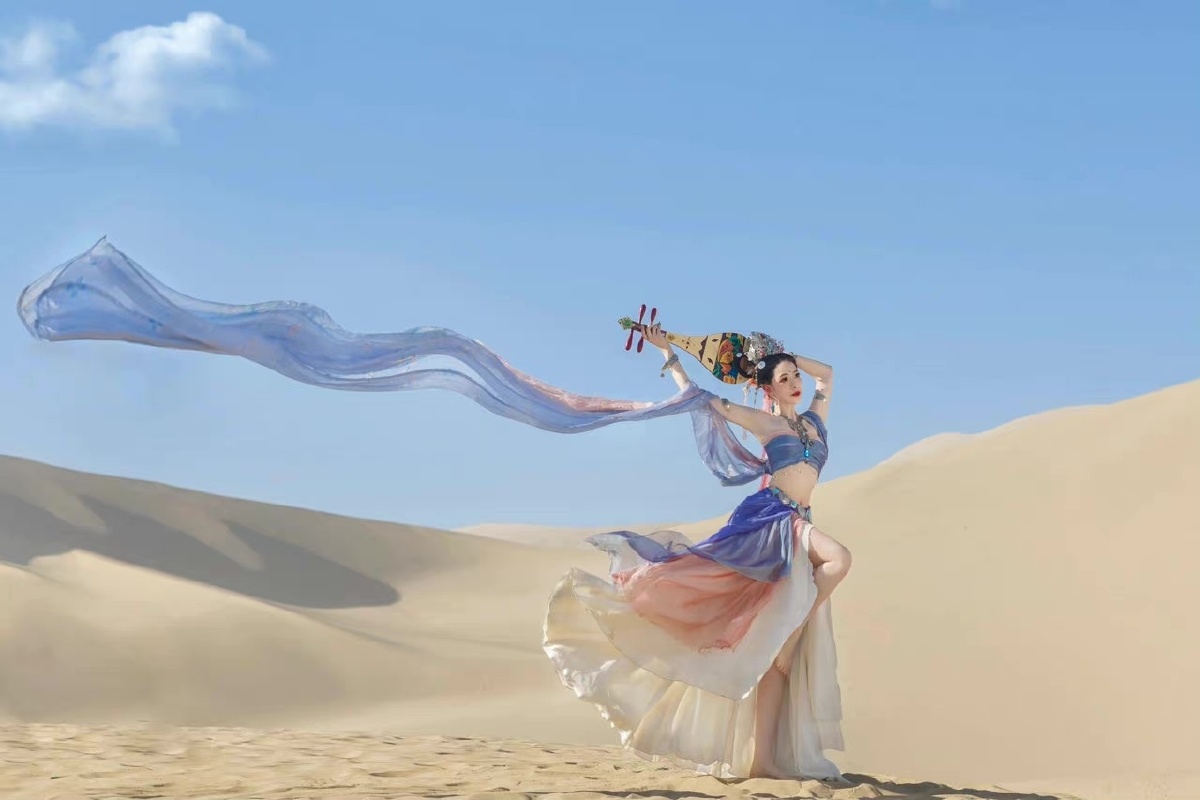 敦煌飞天写真完成仙女梦啦cr允可爱67