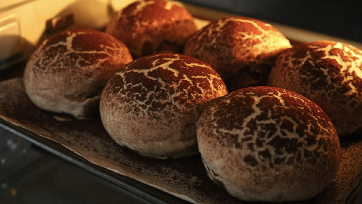 蘑菇云巧克力面包 - 静流_ - 图虫