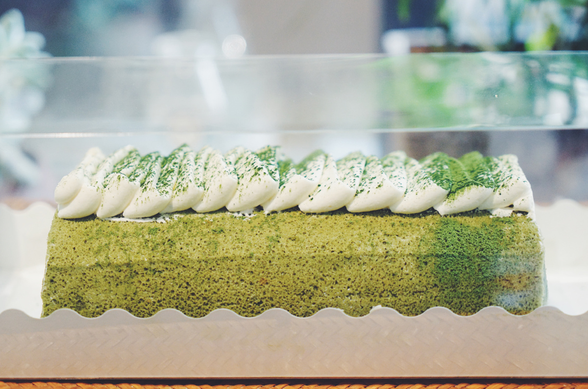 抹茶奶冻卷 - 静流_ - 图虫