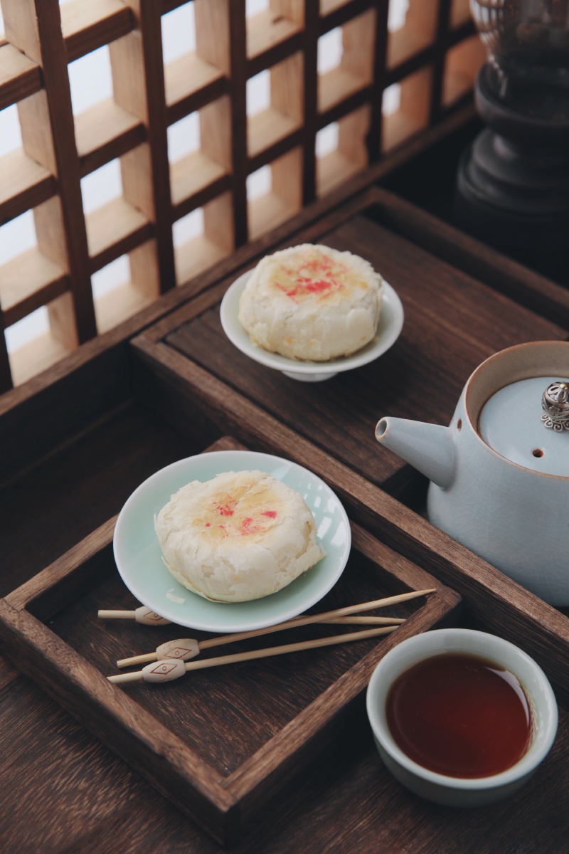 手工酥皮苏式月饼很中国很传统