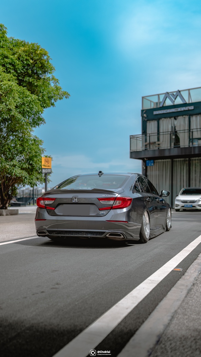 最新拍摄作品姿态本田十代雅阁magicair气动避震yofercv650包围坂东