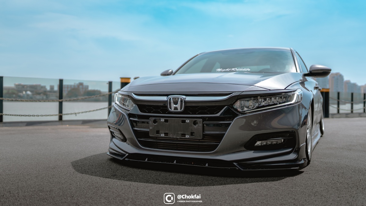 最新拍摄作品姿态本田十代雅阁magicair气动避震yofercv650包围坂东