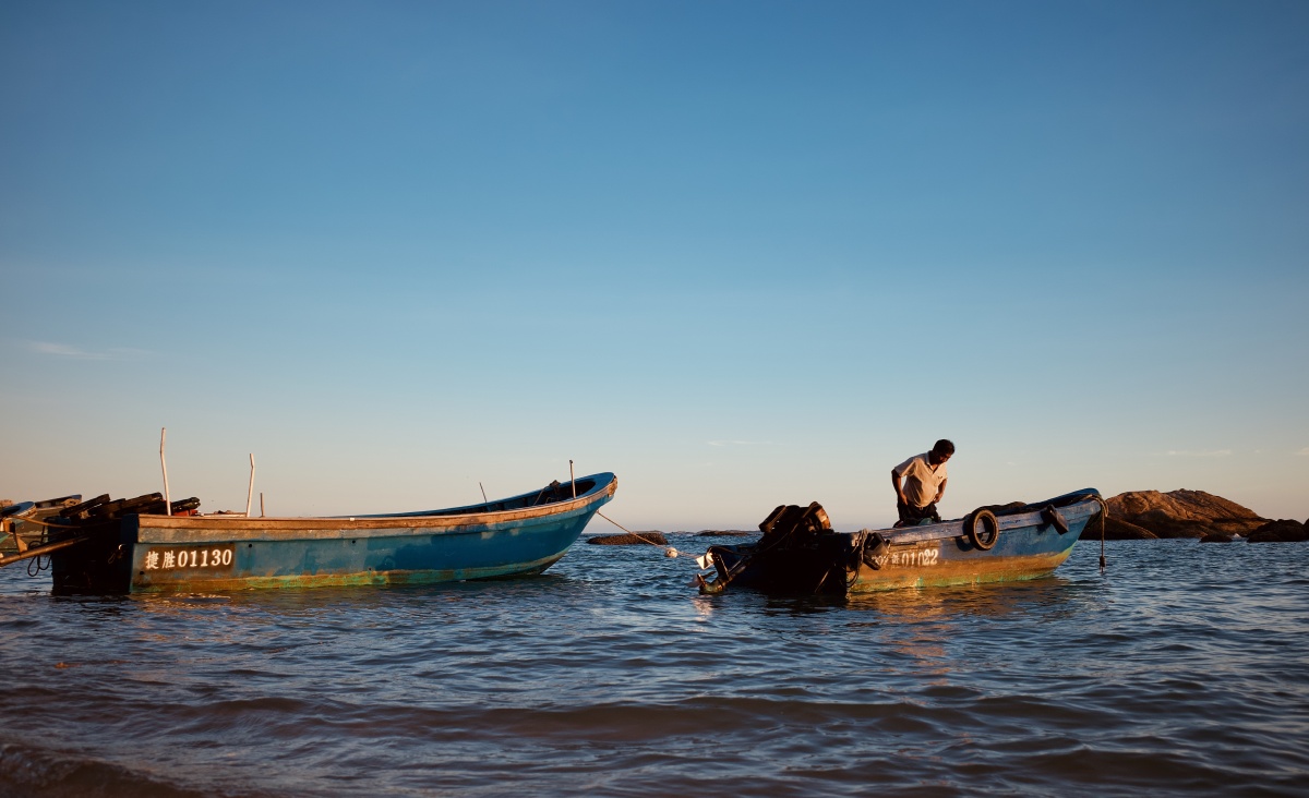 渔船靠岸