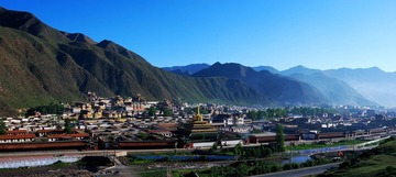 拉卜楞全景