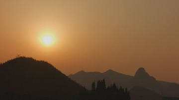 夕阳西下