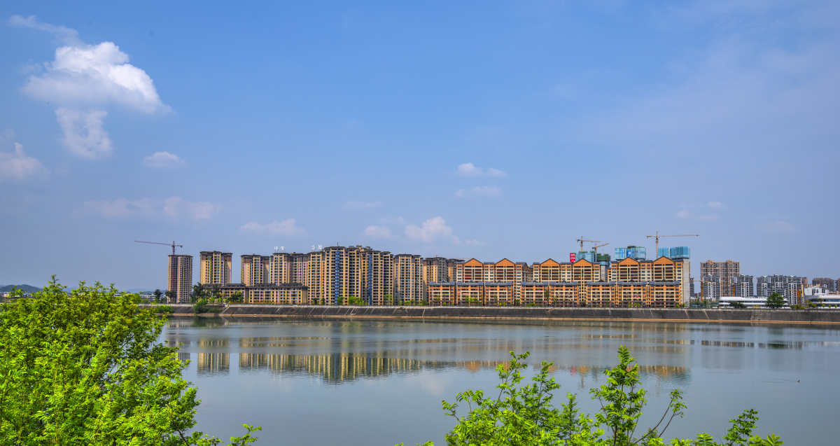 2020年春天拍摄于夹江县青衣街道