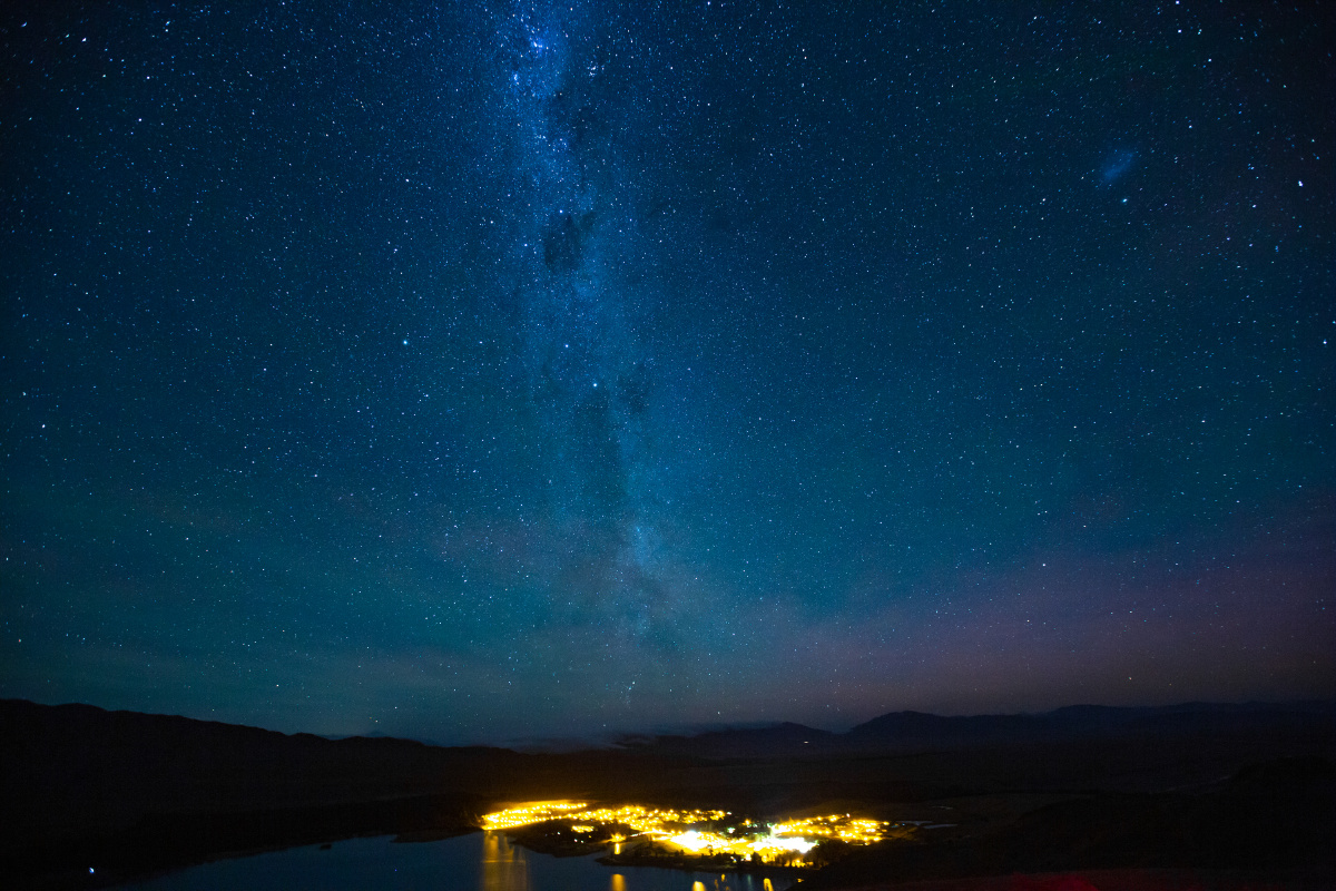 新西兰南岛拍银河