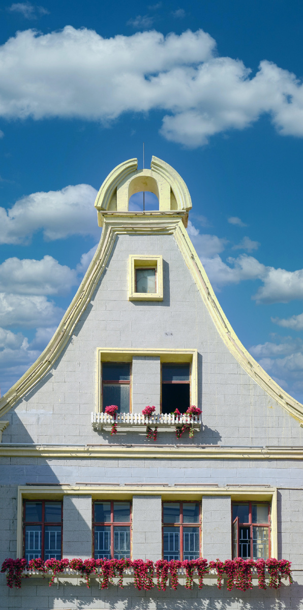 深圳南山世界之窗欧洲小镇建筑风光