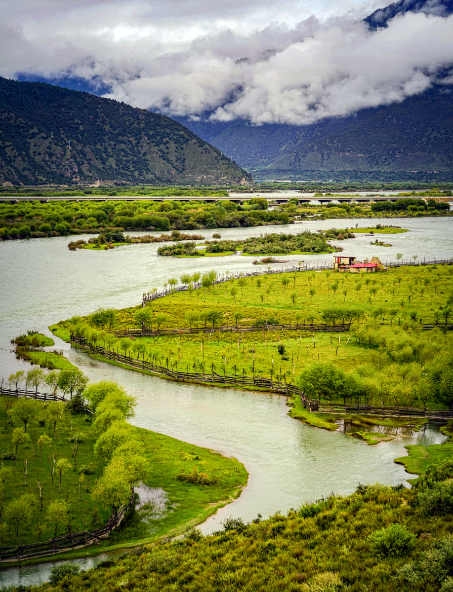 西藏尼洋河风光