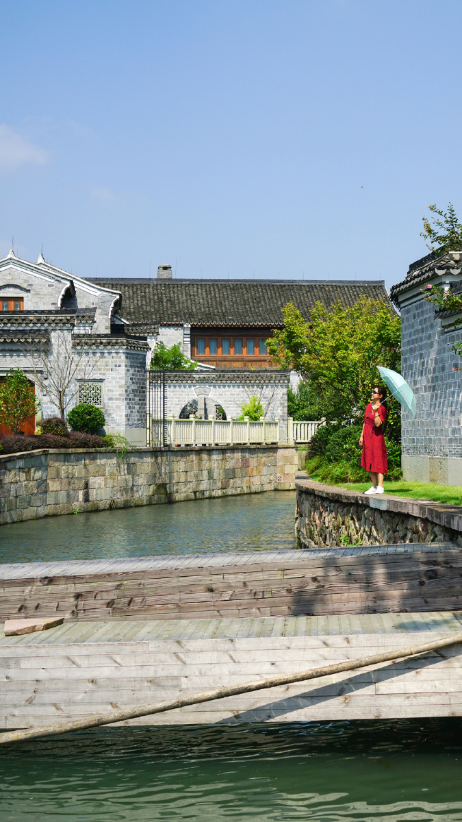 宁波东钱湖风光韩岭古村度假村
