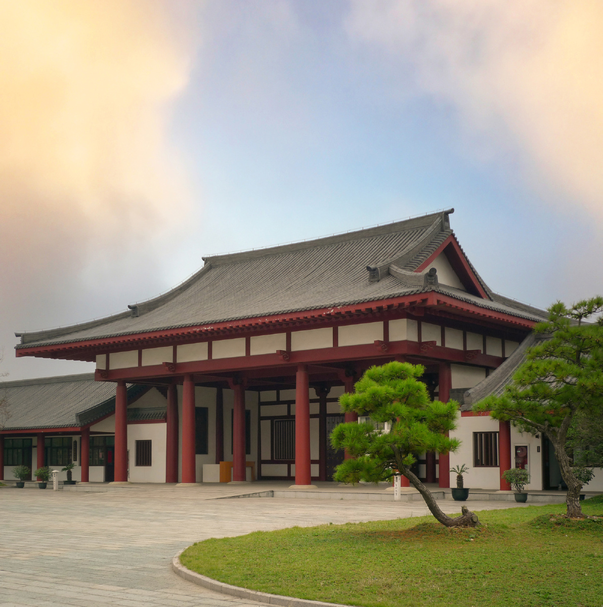 鉴真图书馆,江苏省扬州市大明寺建筑