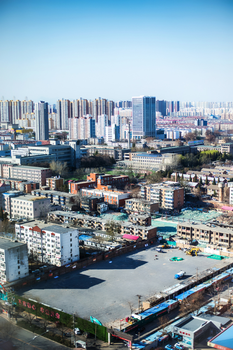 河北保定双胜街旧城区改造希望疫情快点过去生活工作学习恢复正常