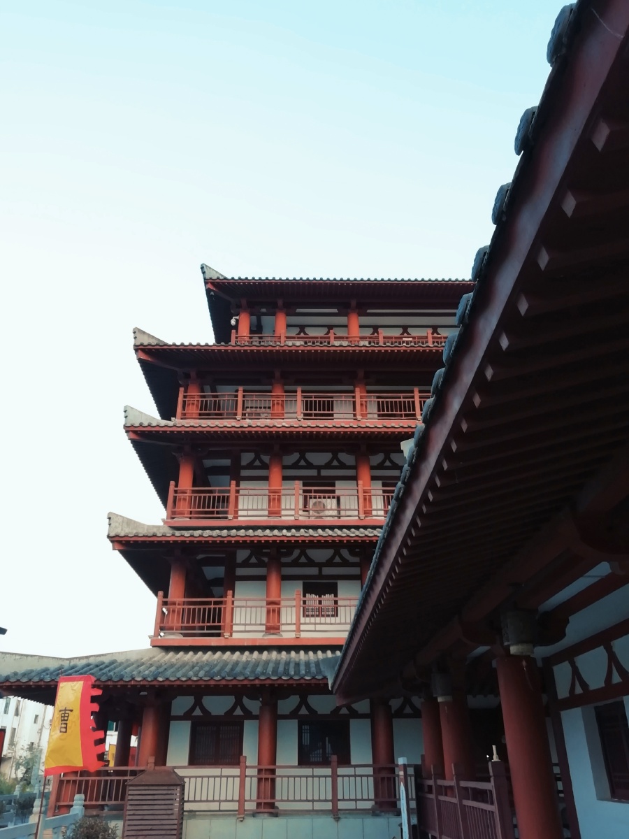 亳州景点谯望楼一角