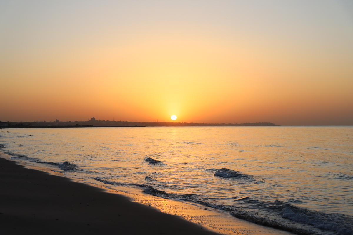 秦皇岛北戴河日出
