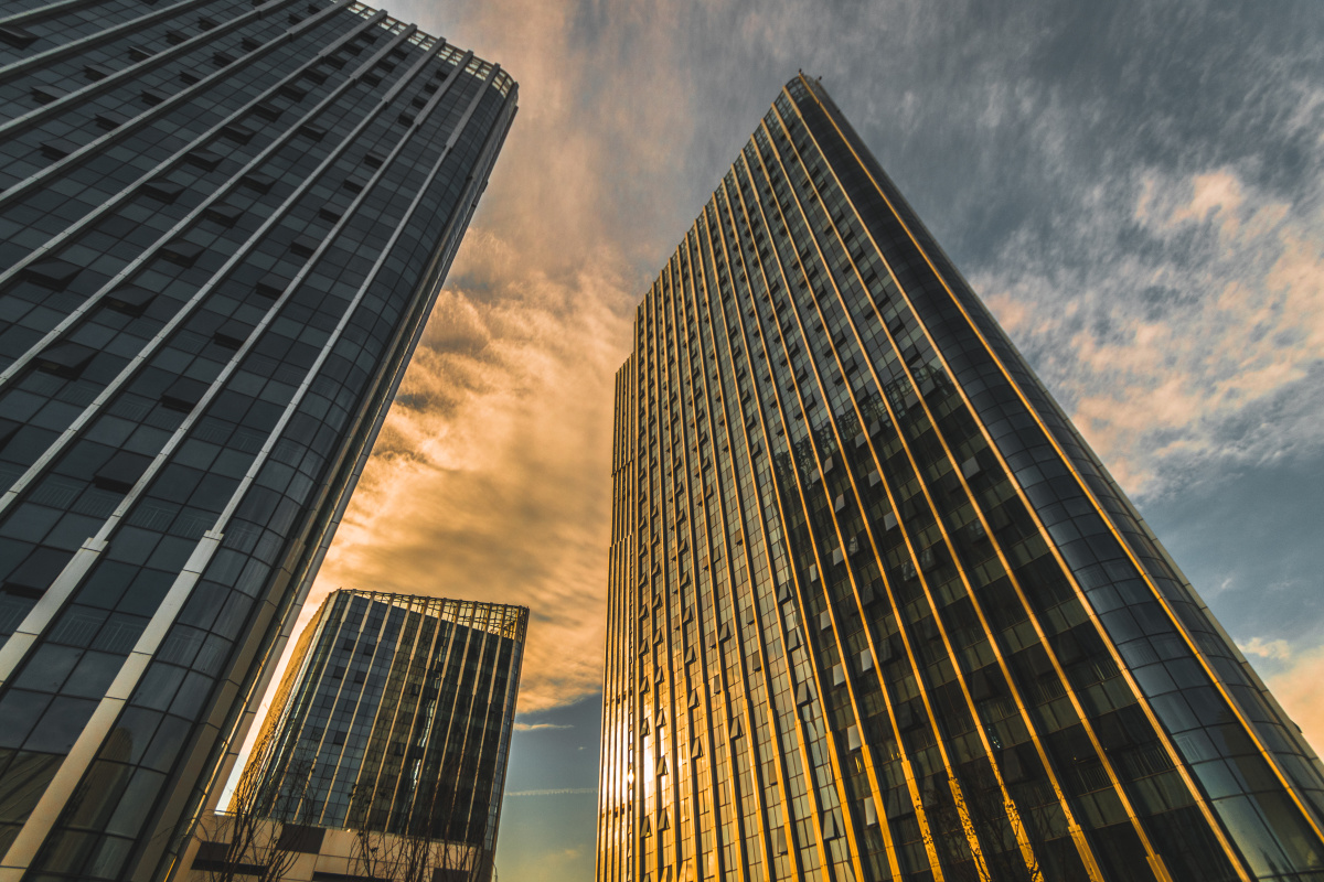 钱塘区第一高楼东部湾总部实拍