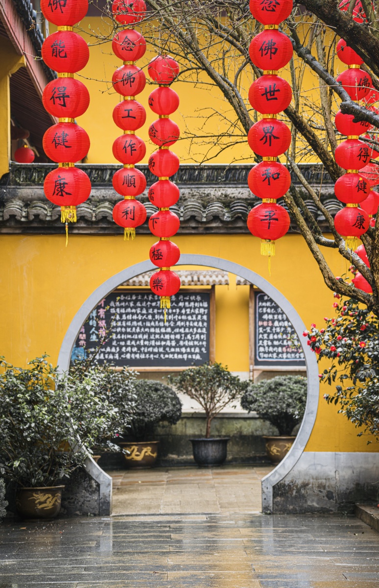 网红寺庙法喜寺