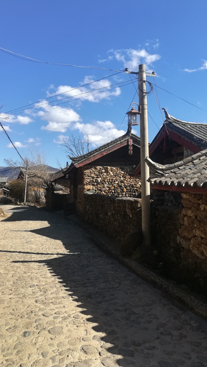 丽江石头村
