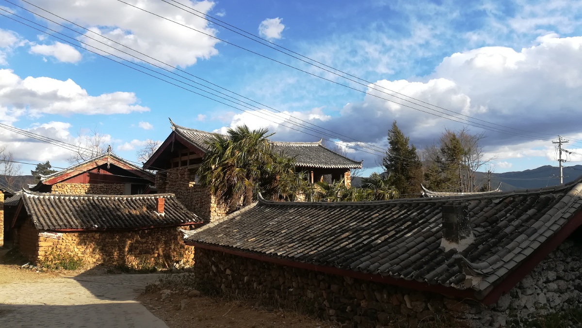 丽江石头村