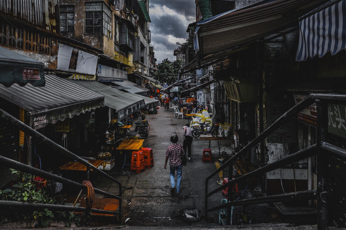 老城区的烟火气 - krischung - 图虫