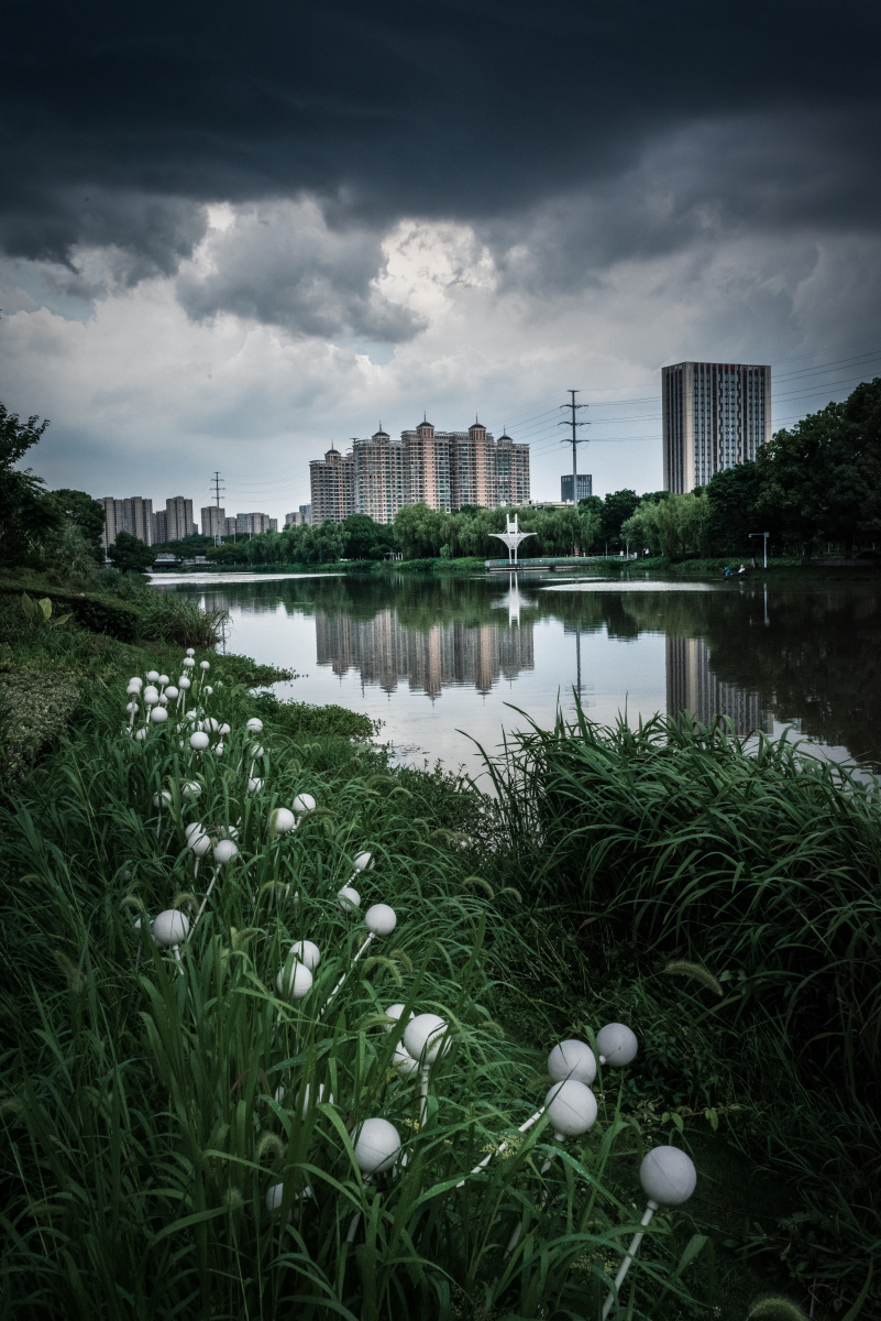 我生活的城市宁波暴风雨后的宁静