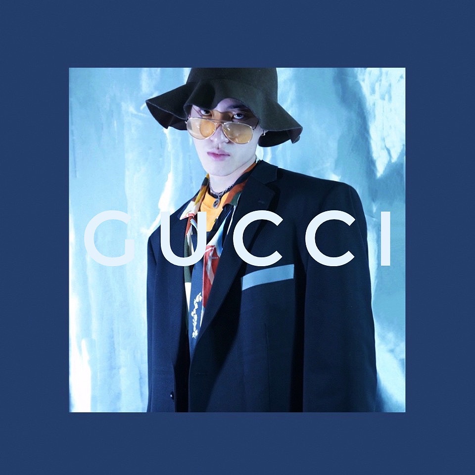 gucci潮男