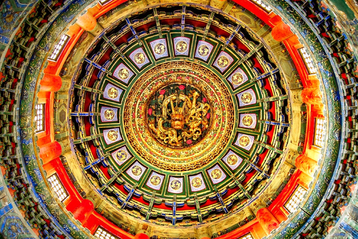 千秋大计一壶茶故宫千秋亭